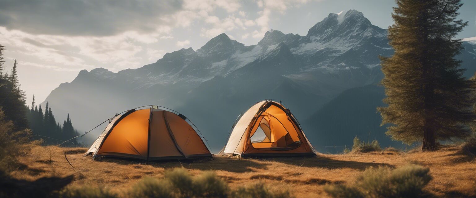 Tent in the wilderness